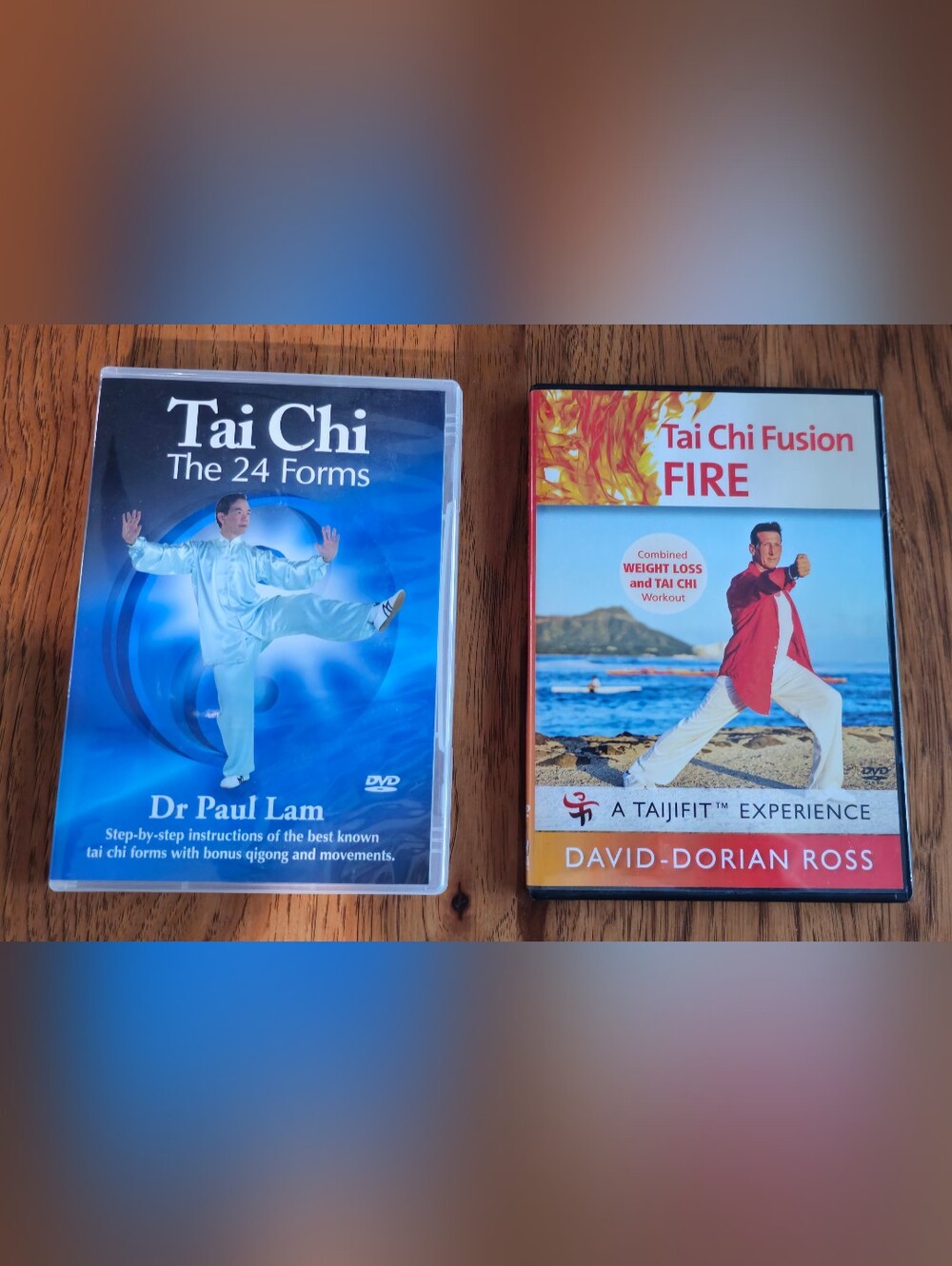 *Tai Chi DVDs-Fire Weight Loss and The 24 Forms*